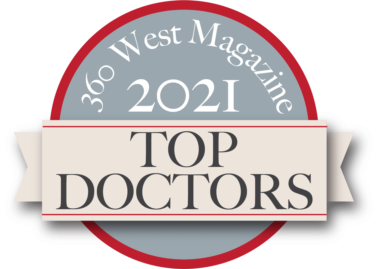 360 West magazine Top Doctors 2021 logo