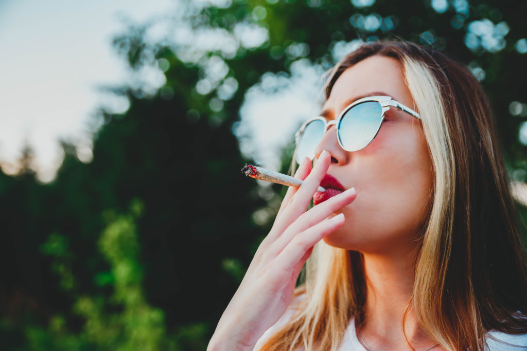 Woman Smoking