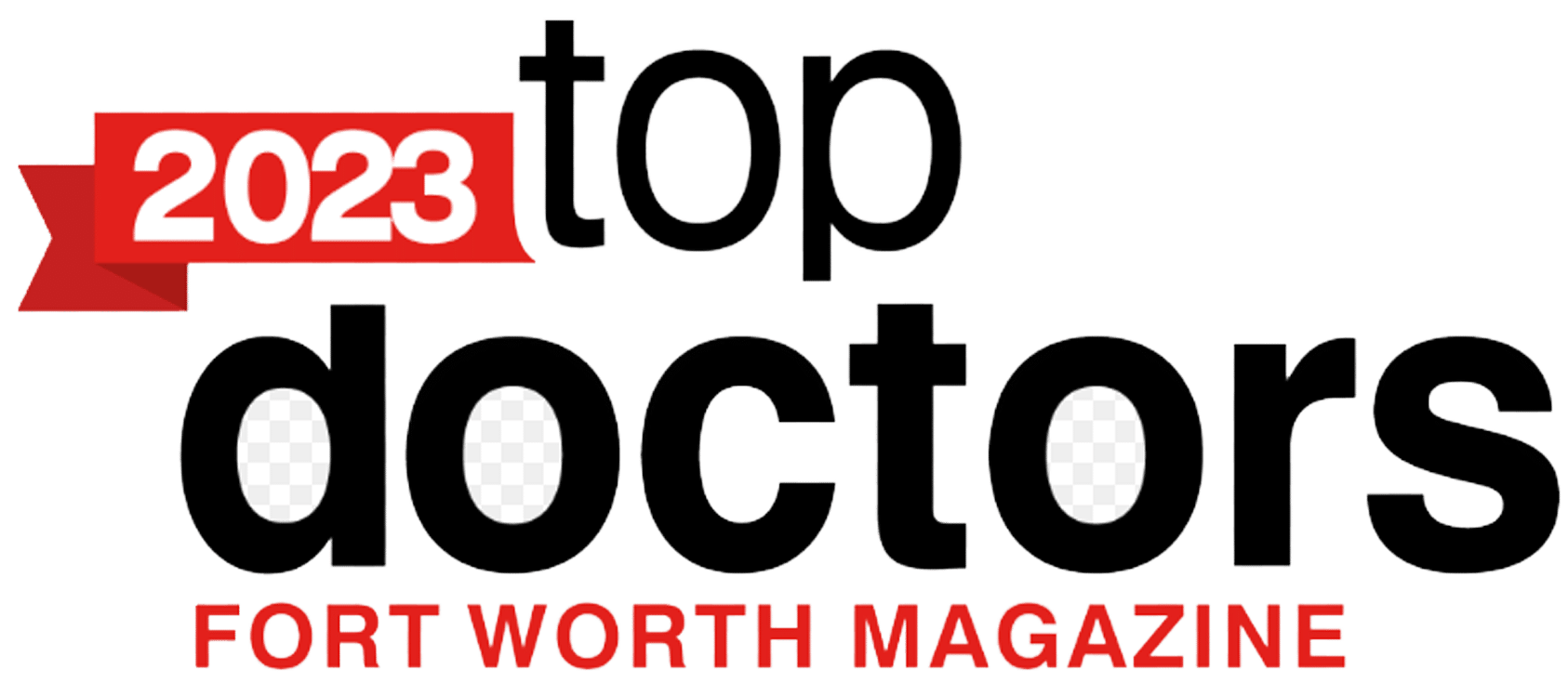 Fort Worth Magazine Top Doctors 2023 logo