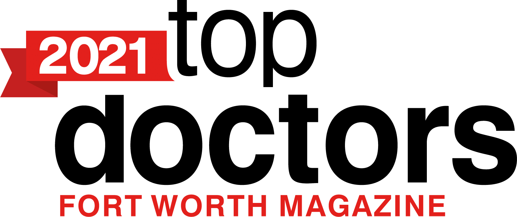 Fort Worth Magazine 2021 Top Doctors logo